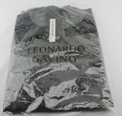 Leonardo Gavino XL Pull Over Zip Up Knit Golfing Shirt Colder Weather Long Slv