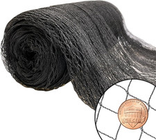 25X25Ft Bird Netting for Chicken Coop Poultry Netting 1/2 Inch Mesh Heavy Duty C
