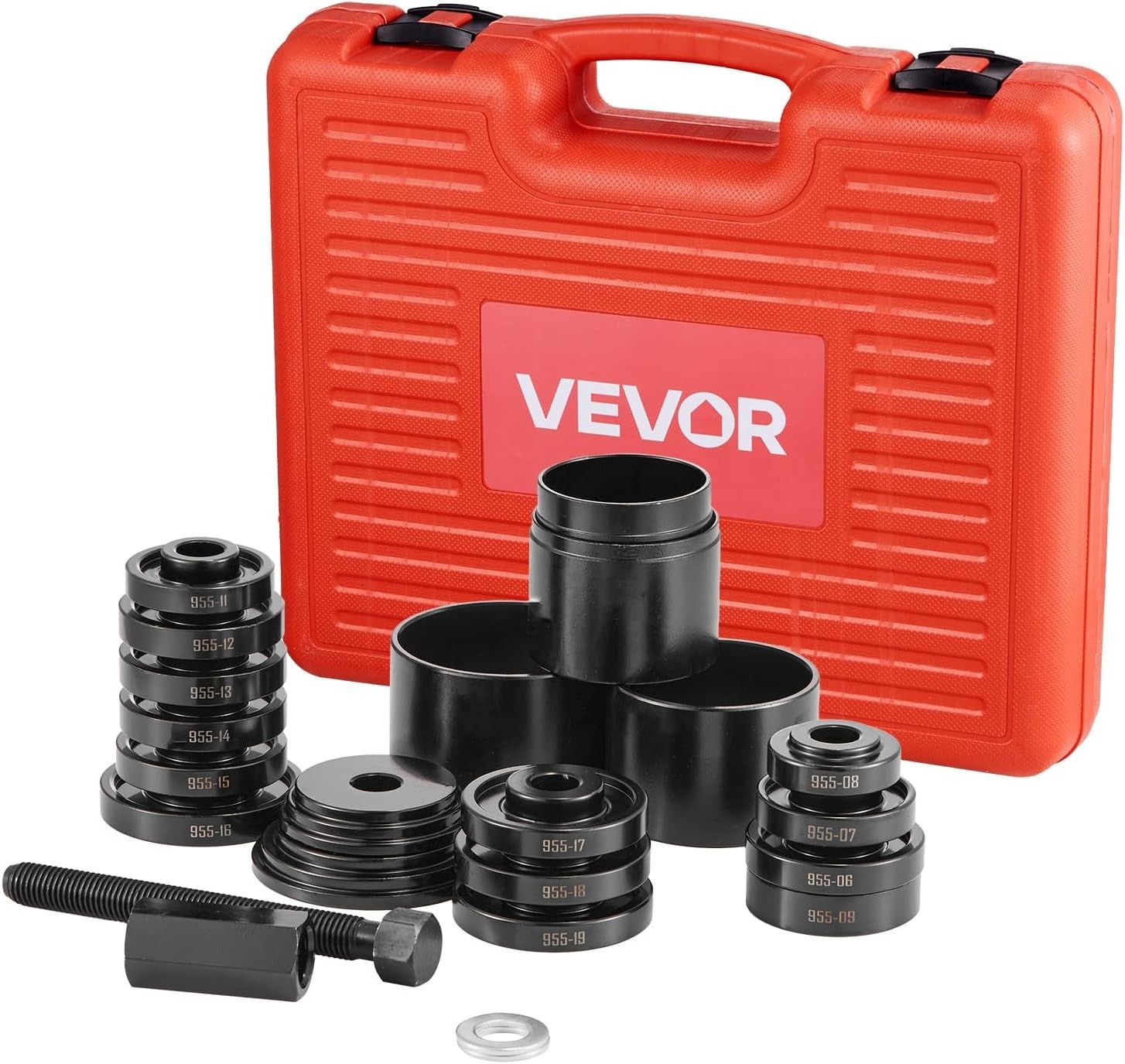 Kit Estrattori per Cuscinetti Ruote a Trazione Anteriore 23 pezzi da Auto VEVOR