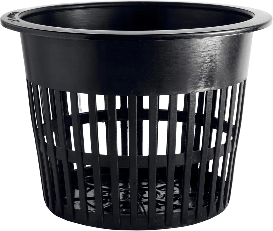 Macetas de red de 8" de alta resistencia para acuicultura - Paquete de 5 Foto 3 de 4