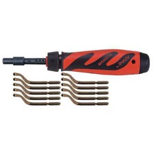 Shaviv Deburring Tool Set,E Series 155-00181 Shaviv 155-00181 High Speed Steel