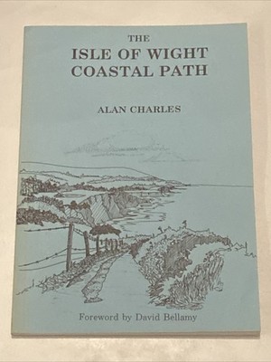 The Isle Of Wight Coastal Path by Alan Charles (Paperback 1986) Vintage Book