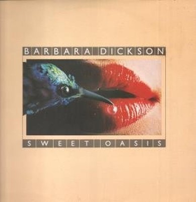 Barbara Dickson Sweet Oasis LP vinyl UK Cbs 1978 textured sleeve has light marks