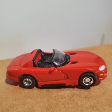 Tyco Dodge Viper 440 Convertible Roadster Red Slot Car Tested Runs