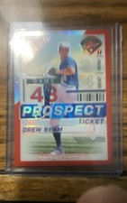 2024 Panini Prospect Edition - Drew Beam #35 Red Prizm /199 (RC)