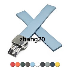 Multicolor FKM Bracelet 18-22mm Dustproof Rubber Watch Band Strap Quick Release