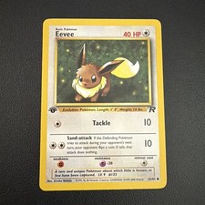 1995 eevee pokemon card value 55 82 Team Rocket 1st Edition #55 PSA 8 #1 this attack does 10 damage. I've never had a graded