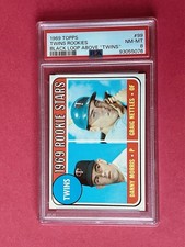 1969 Topps #99 GRAIG NETTLES (RC) PSA 8 NM/MT Minnesota TWINS Black Loop Var.