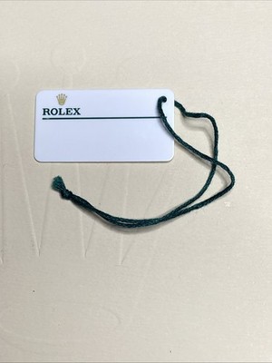 ROLEX   Datejust 41 126300 White Hang Tag Official Product from Purchase ~Minty