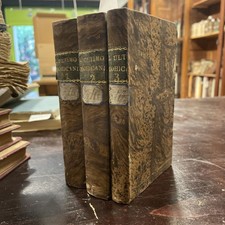 1830 The Last of the Mohicans by J. F. Cooper 1st Translation it. 3 Full Complete