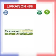 Vademecum Dentifrice Protection Complète Menthe Douce Bio Lot de 3