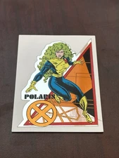 Vintage Marvel X-Men vending machine sticker Polaris-prismatic 90s