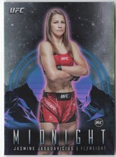 Jasmine Jasudavicius RC Rookie 2024 Topps Midnight UFC #10