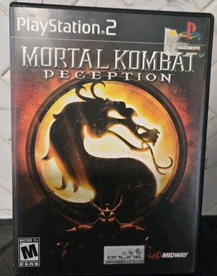 Mortal Kombat Deception PS2 PlayStation 2 + Reg Card   CIB   Tested/Working