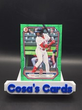 NELLY TAYLOR 2026 BOWMAN PROSPECTS 1ST #BP-65 GREEN PATTERN PARALLEL  45/99