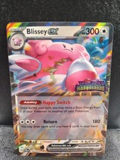 Blissey ex (Twilight Masquerade timbrato) 134/167 Holo Card Pokemon quasi nuovo