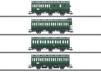 Marklin HO 42046 Compartment Passeneger car set New in box