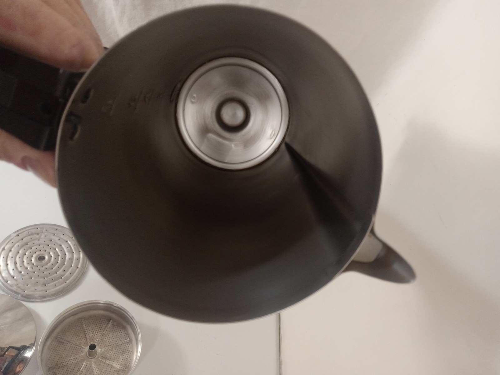 Vintage Sears Immersible Percolator Coffee Maker Electric Tested Works