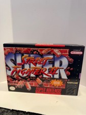 Super Street Fighter II SNES CIB Box Manual Tray Super Nintendo Authentic