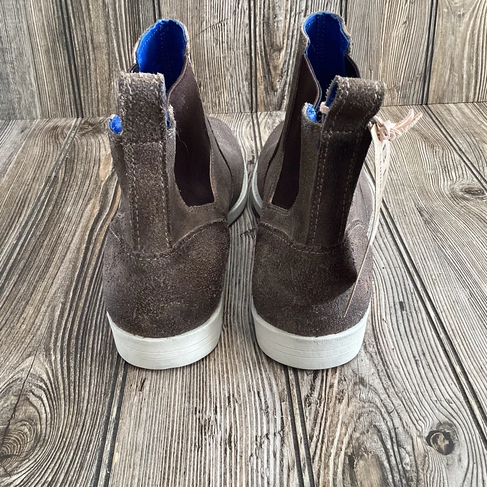 Botas Chelsea Bed Stu Para Hombres Vasari Taupe Gamuza Envejecida al Tobillo Talla 9.5 M *NUEVAS* Foto 3 de 4