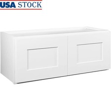 Wood Pantry Storage Cabinet W/ Adjustable Shelf Ideal Home Organization New