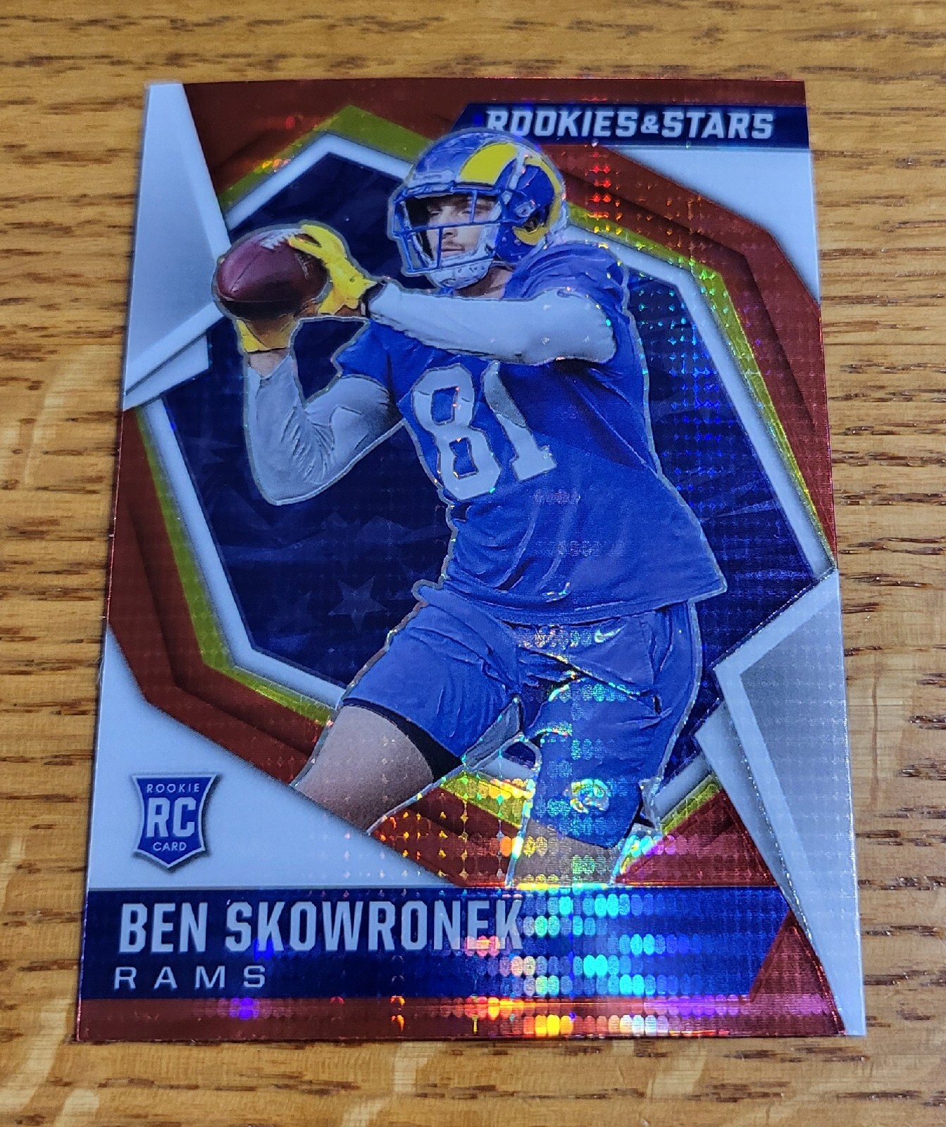 Ben Skowronek Panini Rookies & Stars #169 Red Pulsar