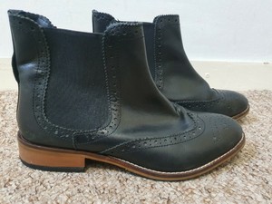 dune brogue chelsea boots