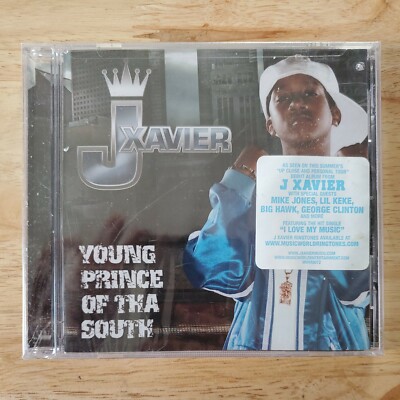 *BRAND NEW* J XAVIER Young Prince Of Tha South  (Cd 2006)