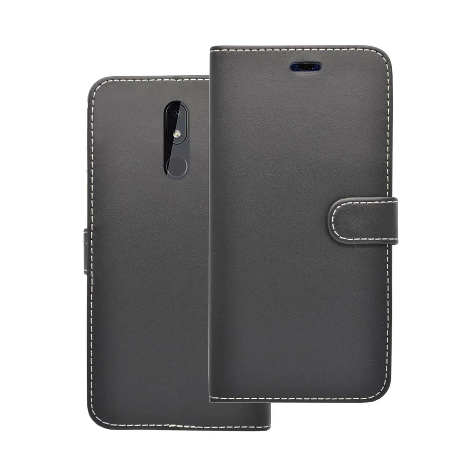 Case For Nokia 3.2 Wallet Flip PU Leather Stand Card Slot Pouch Phone Cover - Image 3 of 4