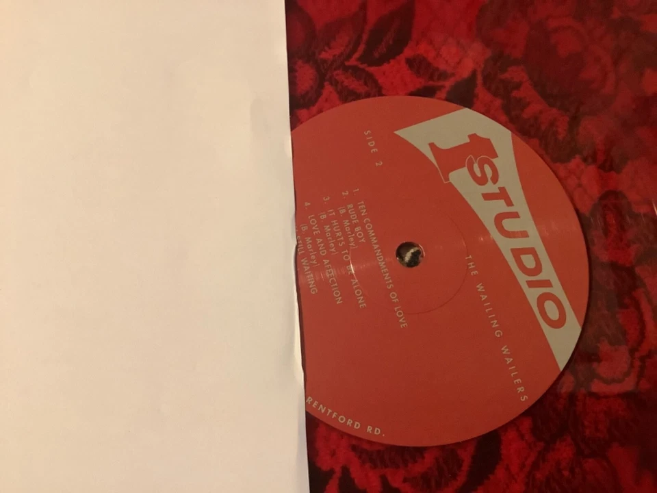 Wailing Wailers , Studio 1 , Limited Red Vinyl !!. - Image 3 of 3