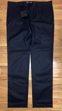 Authentic NWT Versace Italy Size 52 Men  s Cotton Pants Black Retails 775