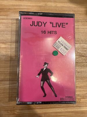 Judy ''Live'' 16 Hits Cassette Tape New Sealed 1986