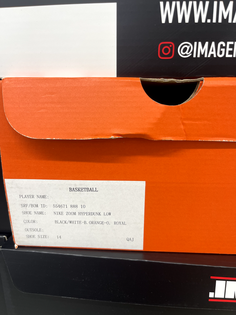 nico NIKE ZOOM HYPERDUNK LOW NEW SIZE 14 JASON KIDD KNICKS PE