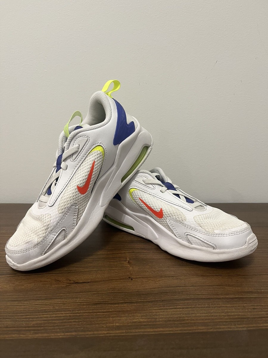 NEW SHOES NIKE AIR MAX BOLT (PSE) WHITE/BRIGHTCRIMSON SIZE 2Y CW1627 103 |  eBay