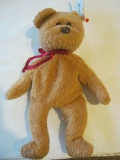 Ty Beanie Baby Curly The Bear, April 12, 1996 MW-85 