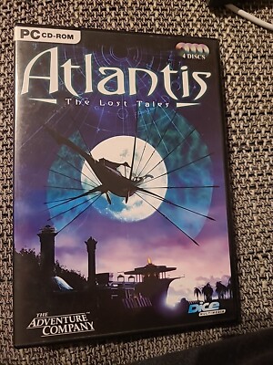 PC Spiel. Atlantis - The Lost Tales. 4 CD`s.