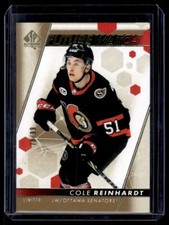 2022-23 SP Authentic Future Watch Gold Limited Cole Reinhardt Rookie 78/99 #180