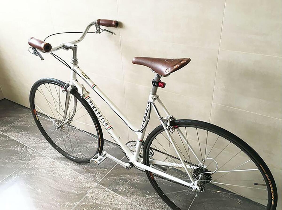 Vintage Pinarello ladies Columbus Steel Road bike 51cm Vintage Pinarello ladies Columbus Steel Road bike 51cm