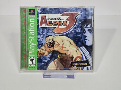 Street Fighter Alpha 3 (Sony PlayStation 1, 1999) Tested Read Description