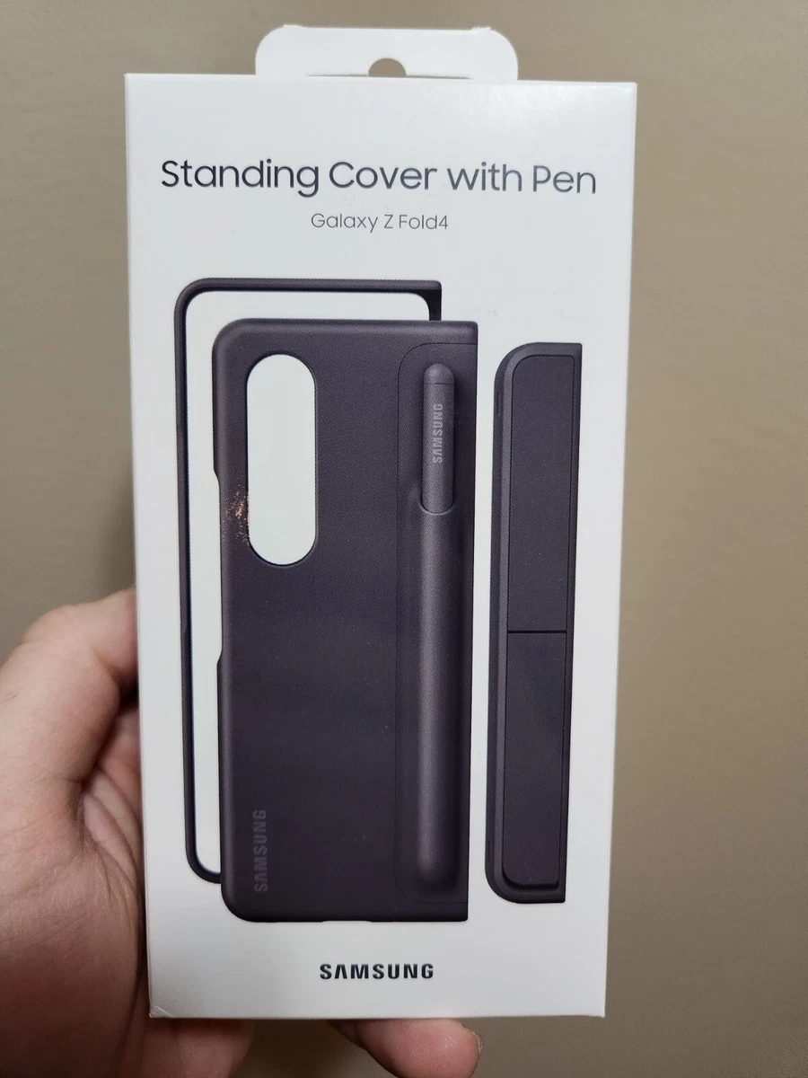 Samsung Standing Cover with Pen for Galaxy Z Fold4 - Black (EF-OF93PCBEGWW)