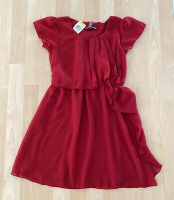Epic Threads M Medium 10 Girls Red Dress NWT