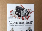 1960 KODAK CAMERAS & PROJECTORS Christmas Original 2-Page Print Ad, 13.25"x10" — photo 6