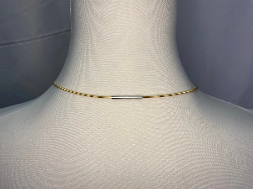 Ehinger Schwarz 1876 - Collier & Ring - Set "Blätterhimmel" Gelbgold 18 K - Bild 3 von 4