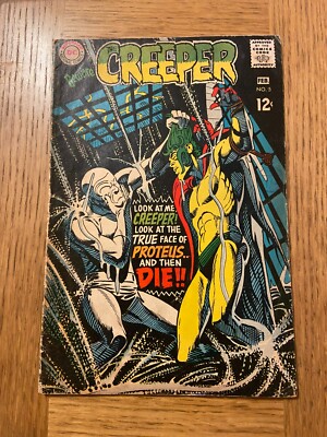 Beware The Creeper issue 5 from Jan / Feb 1969 (Silver Age) - Free Post