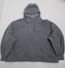 Lululemon Women's Broken Beats Hoodie Heathered Glacier Grey Size M/L