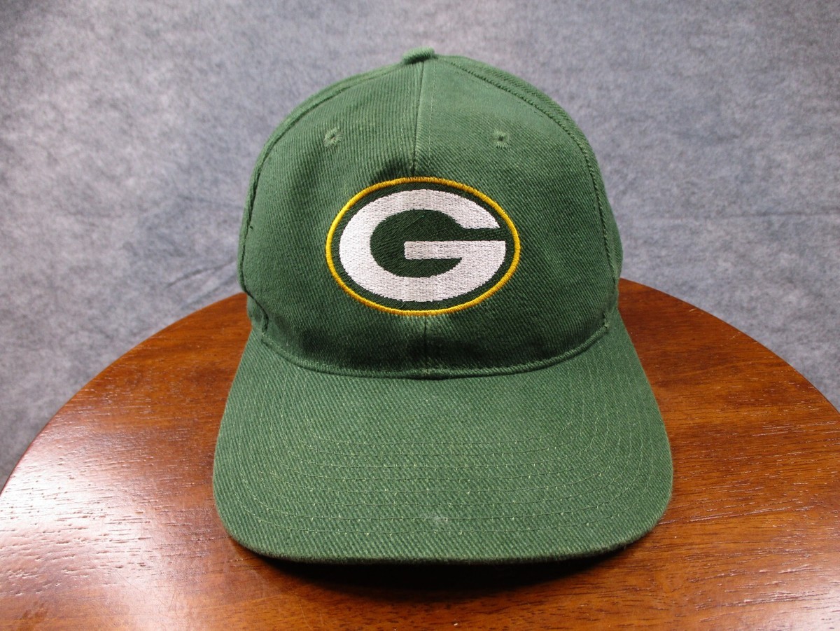 キャップ 90s NFL Green Bay Packers NEW ERA CAP Vintage Green Bay Packers Hat Cap Snapback NFL Pro Line Nike Mens