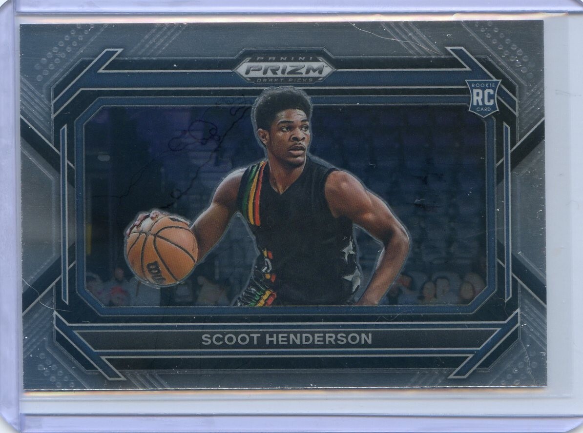 2023-24 Prizm Draft Picks SCOOT HENDERSON RC ROOKIE #24 VARIATION BASE CARD