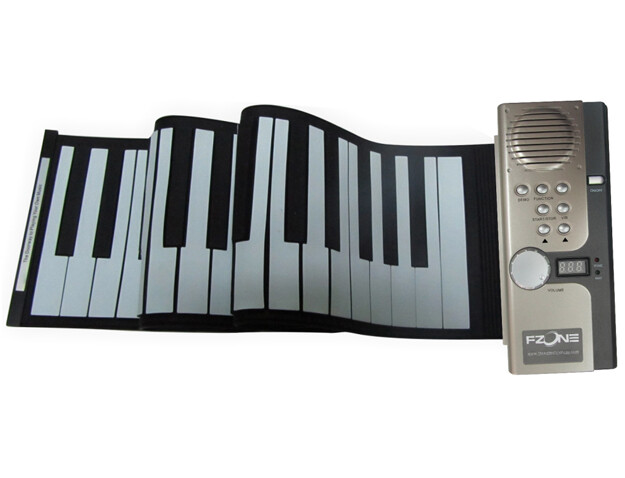 CHERRY MUSIC CP-61 TASTIERA PIEGHEVOLE 61 TASTI + EFFETTI + RITMI + DEMO COLORE