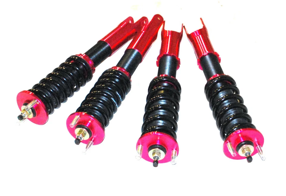 Kit Suspensión Coilover ROJO para 00-08 Honda S2000 AP1 AP2 S2K ADJ.Dampering Foto 2 de 4