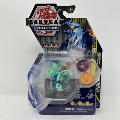 Bakugan Evolutions Platinum Series Dragonoid Nano Sledge & Lancer True Metal New